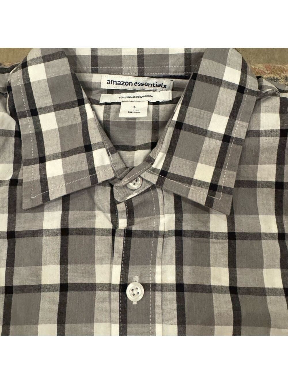 Amazon Basics - NWT Men’s Oxford Shirt SZ Small - Picture 3 of 5